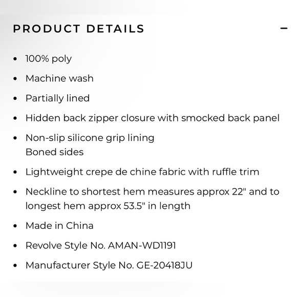 New Amanda Uprichard x Revolve Eden Gown in Juniper Floral size Medium - Picture 12 of 12